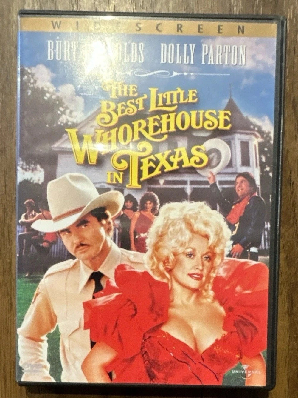 Universal The Best Little Whorehouse in Texas DVD Movie Disc